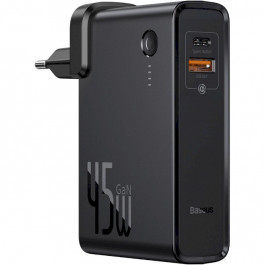 Baseus Power Station 2-in-1 Quick Charger Black (PPNLD-C01)