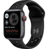 Apple Watch Nike SE GPS + Cellular 40mm Space Gray Aluminum Case w. Anthracite/Black Nike Sport B. (MYYU2) - зображення 1