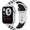 Apple Watch Nike SE GPS 40mm Silver Aluminum Case w. Pure Platinum/Black Nike Sport B. (MYYD2) - зображення 1
