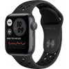 Apple Watch Nike SE GPS 40mm Space Gray Aluminum Case w. Anthracite/Black Nike Sport B. (MYYF2) - зображення 1