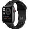 Apple Watch Nike Series 6 GPS + Cellular 40mm Space Gray Alu Case w. Anthracite/Black Sport B. (M06L3) - зображення 1