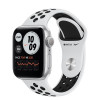 Apple Watch Nike Series 6 GPS 40mm Silver Aluminum Case w. Pure Platinum/Black Nike Sport B. (M00T3) - зображення 1