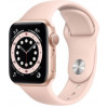 Apple Watch Series 6 GPS 40mm Gold Aluminum Case w. Pink Sand Sport B. (MG123) - зображення 1