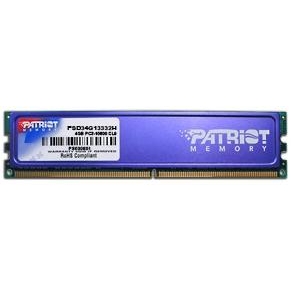 PATRIOT 4 GB DDR3 1333 MHz (PSD34G13332H) - зображення 1
