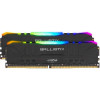 Crucial 32 GB (2x16GB) DDR4 3600 MHz Ballistix RGB (BL2K16G36C16U4BL) - зображення 1