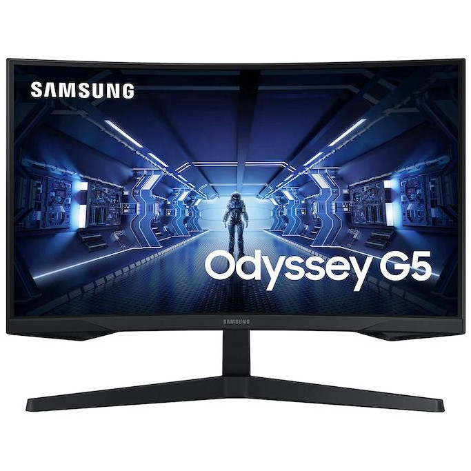 Samsung Odyssey G5 LC27G55T Black (LC27G55TQ) - зображення 1