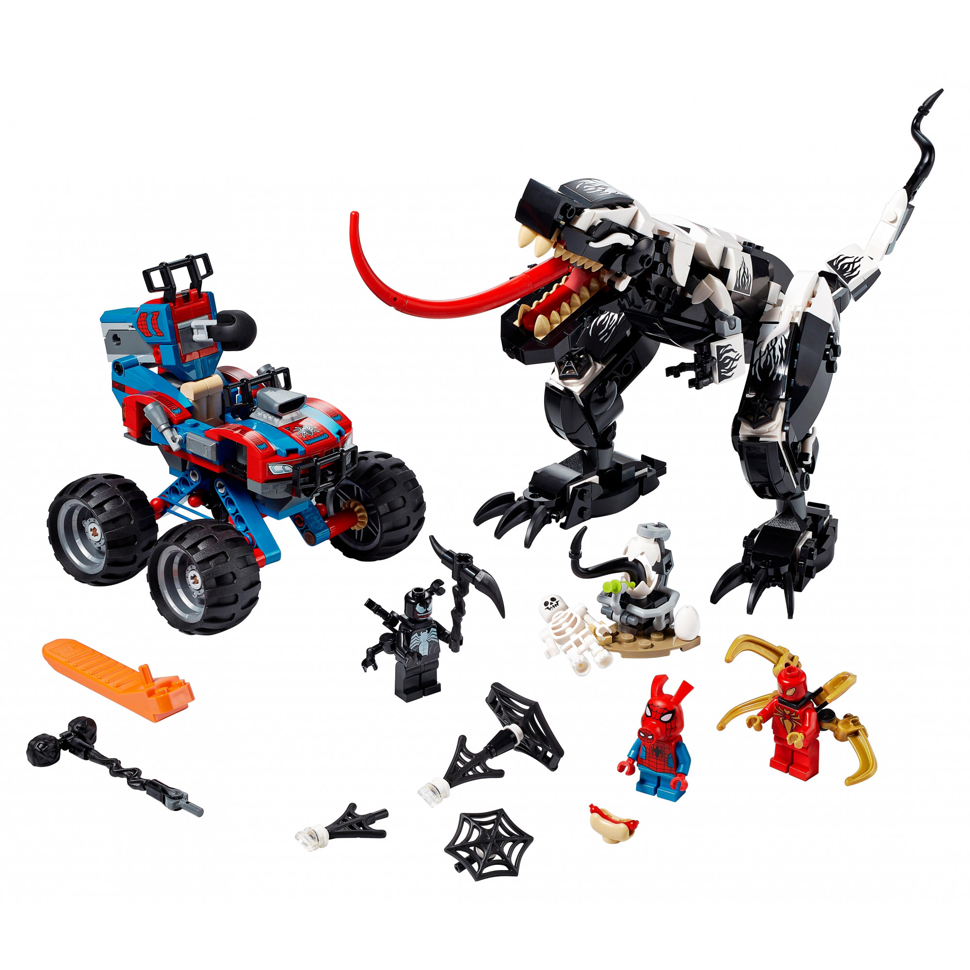 LEGO Super Heroes Человек-Паук: Засада на веномозавра 640 деталей (76151) - зображення 1