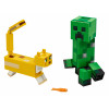 LEGO Minecraft Крипер и Оцелот (21156) - зображення 1