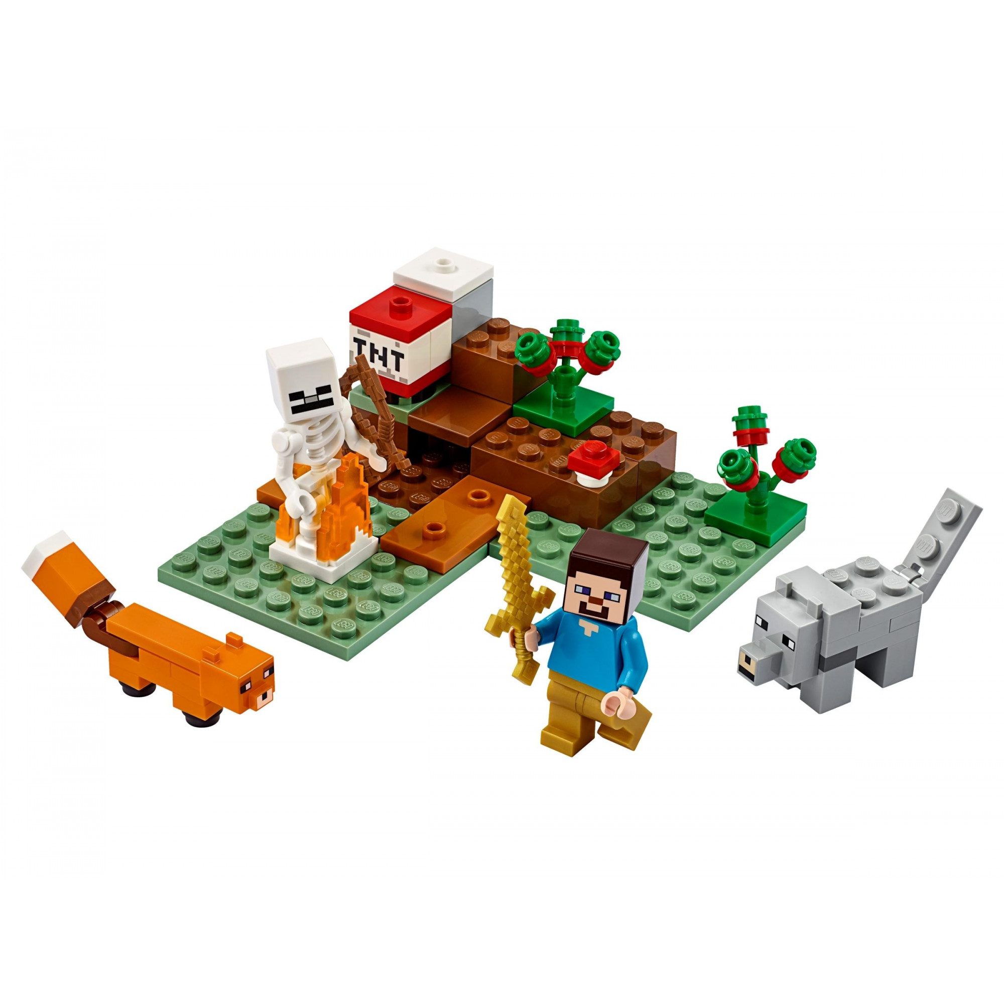LEGO Minecraft Приключения в тайге (21162) - зображення 1