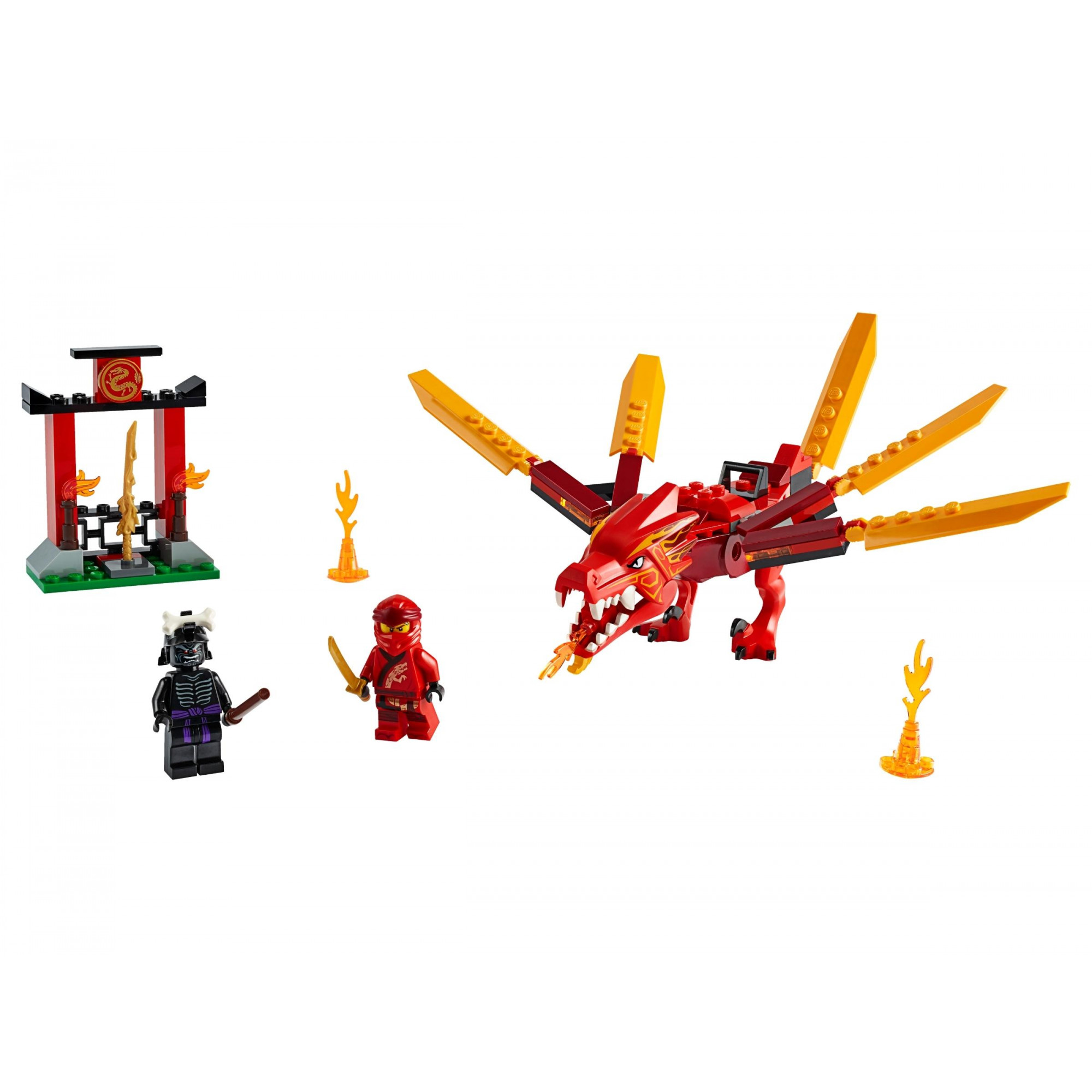 LEGO Ninjago Огненный дракон Кая (71701) - зображення 1