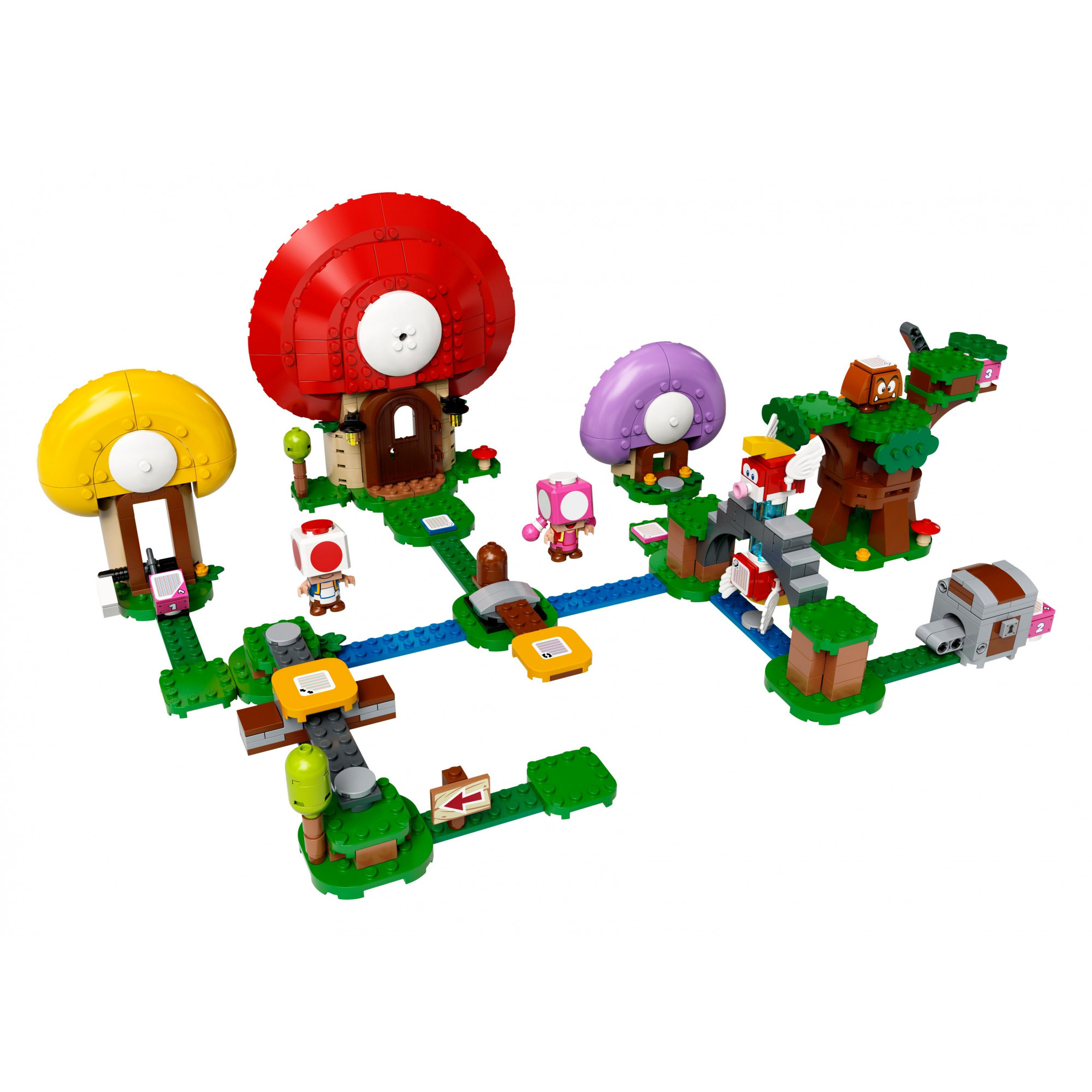 LEGO Super Mario Погоня за сокровищами Тоада (71368) - зображення 1