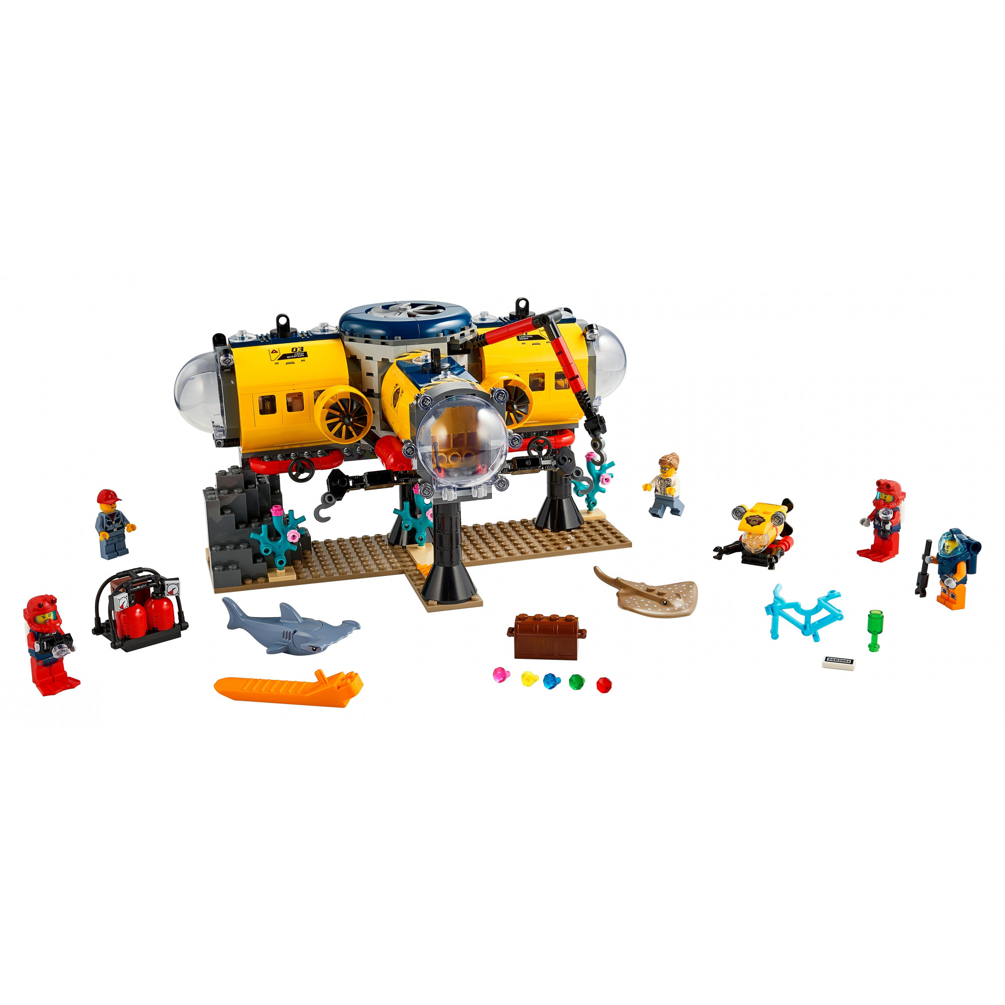 LEGO City Океан: исследовательская база 497 деталей (60265) - зображення 1