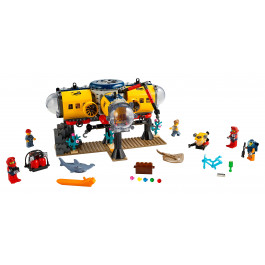 LEGO City Океан: исследовательская база 497 деталей (60265)