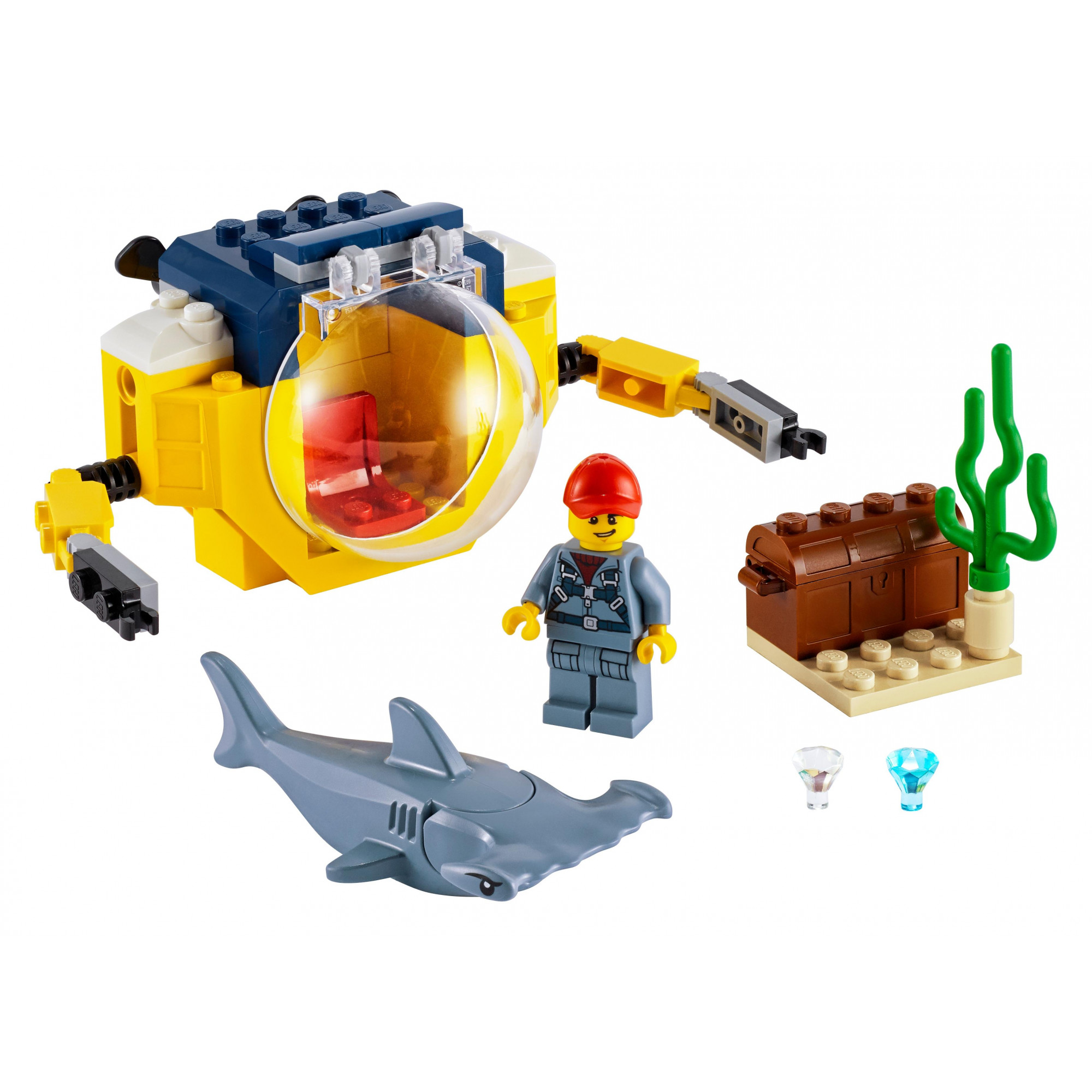 LEGO City Океан: мини-подлодка 41 деталь (60263) - зображення 1