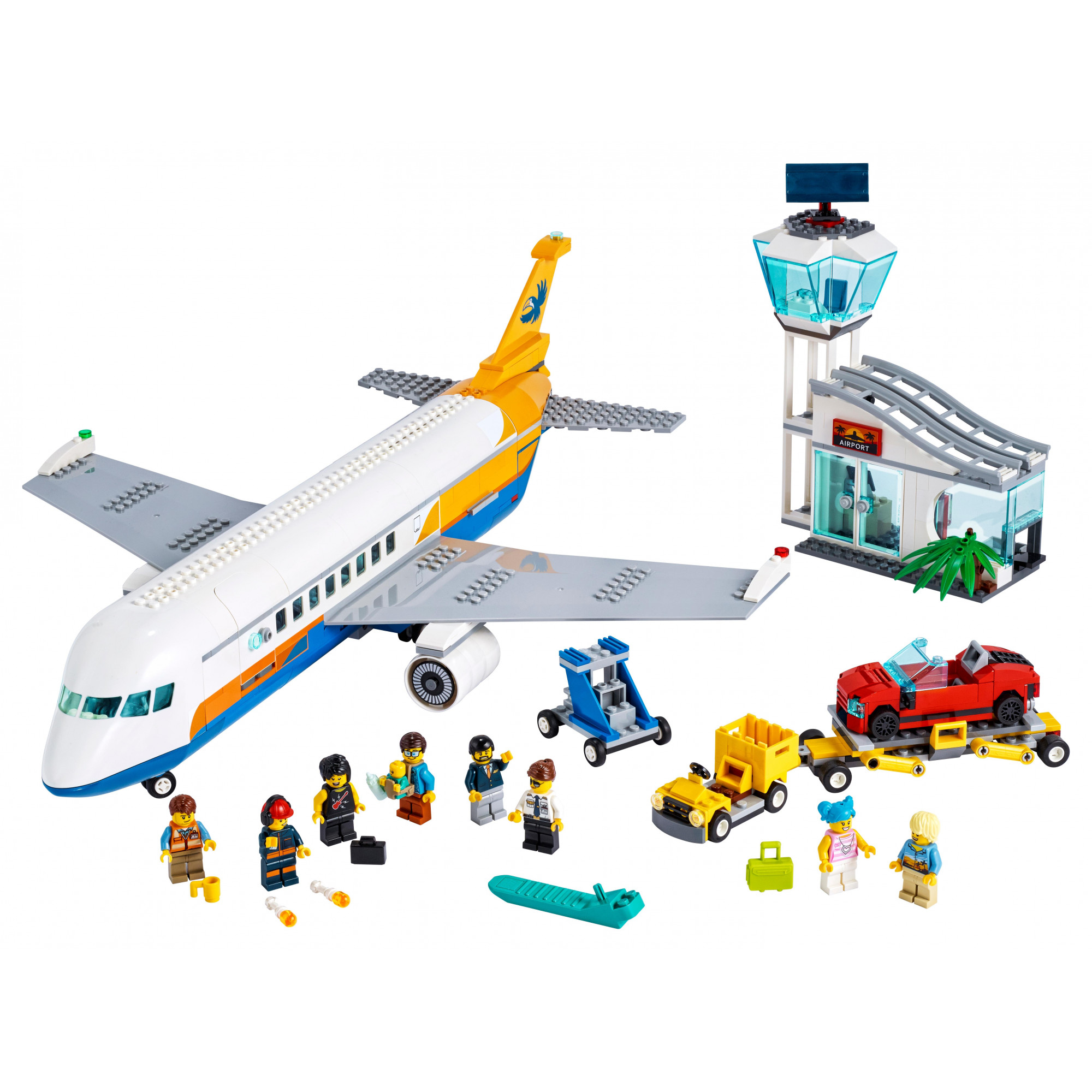 LEGO City Пассажирский самолёт 669 деталей (60262) - зображення 1
