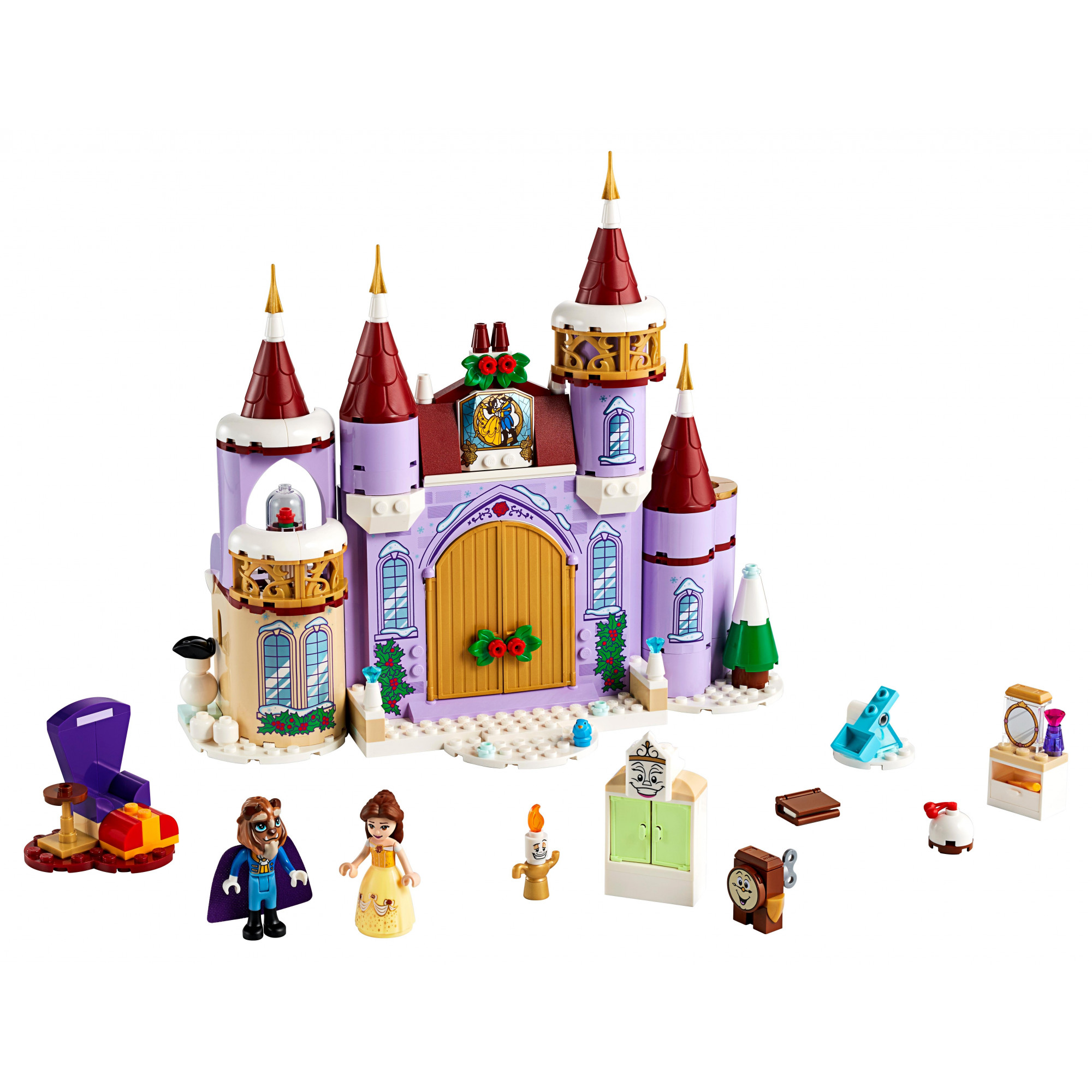 LEGO Disney Princess Зимний праздник в замке Белль 238 детали (43180) - зображення 1