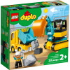 LEGO Duplo Town Грузовик и гусеничный экскаватор 20 деталей (10931) - зображення 2
