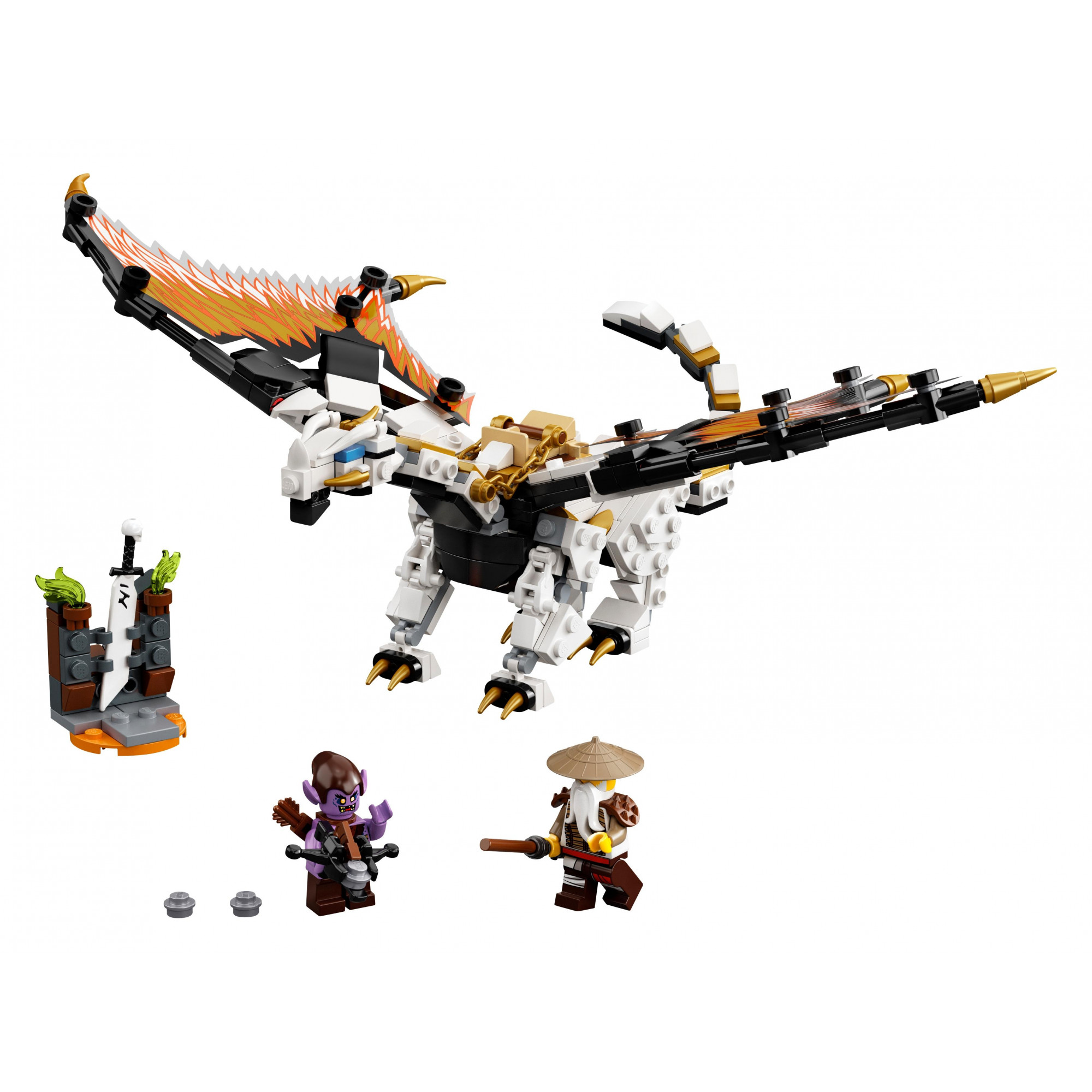 LEGO Ninjago Боевой дракон Мастера Ву 321 деталь (71718) - зображення 1