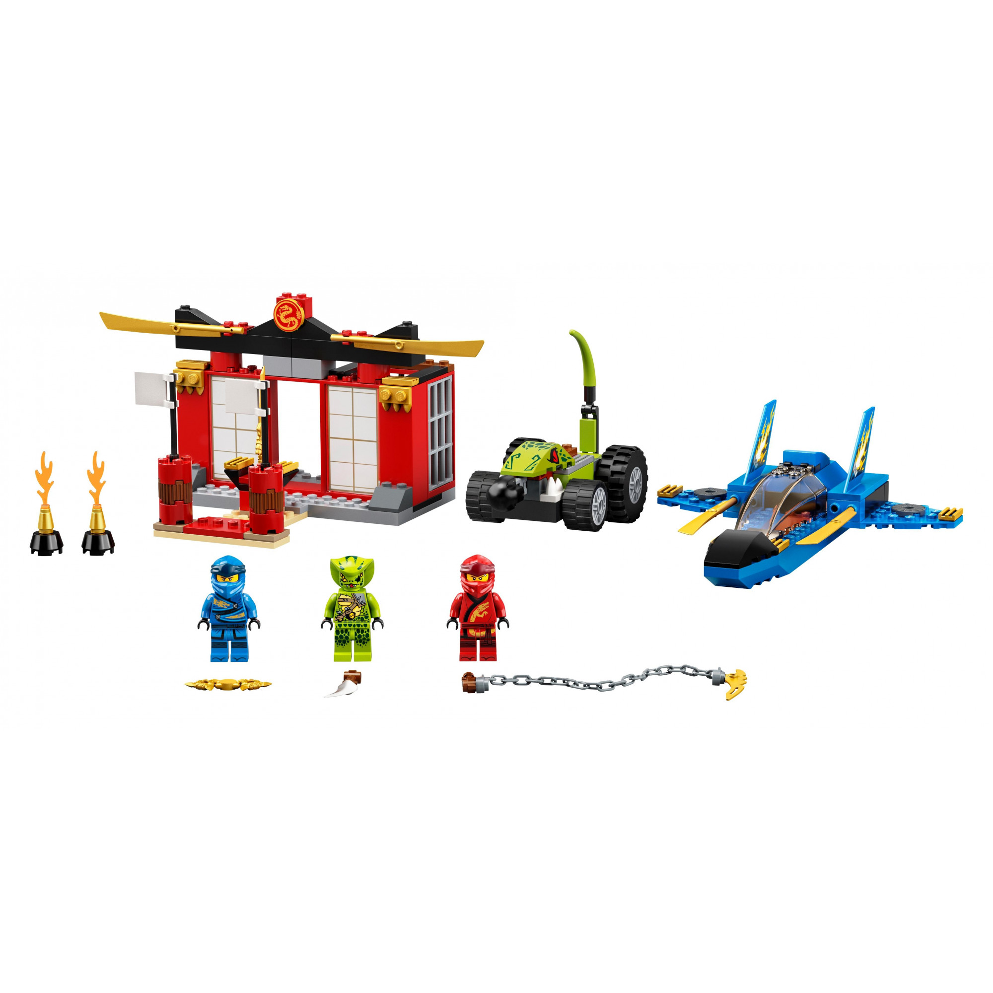 LEGO Ninjago Бой на штормовом истребителе 165 деталей (71703) - зображення 1