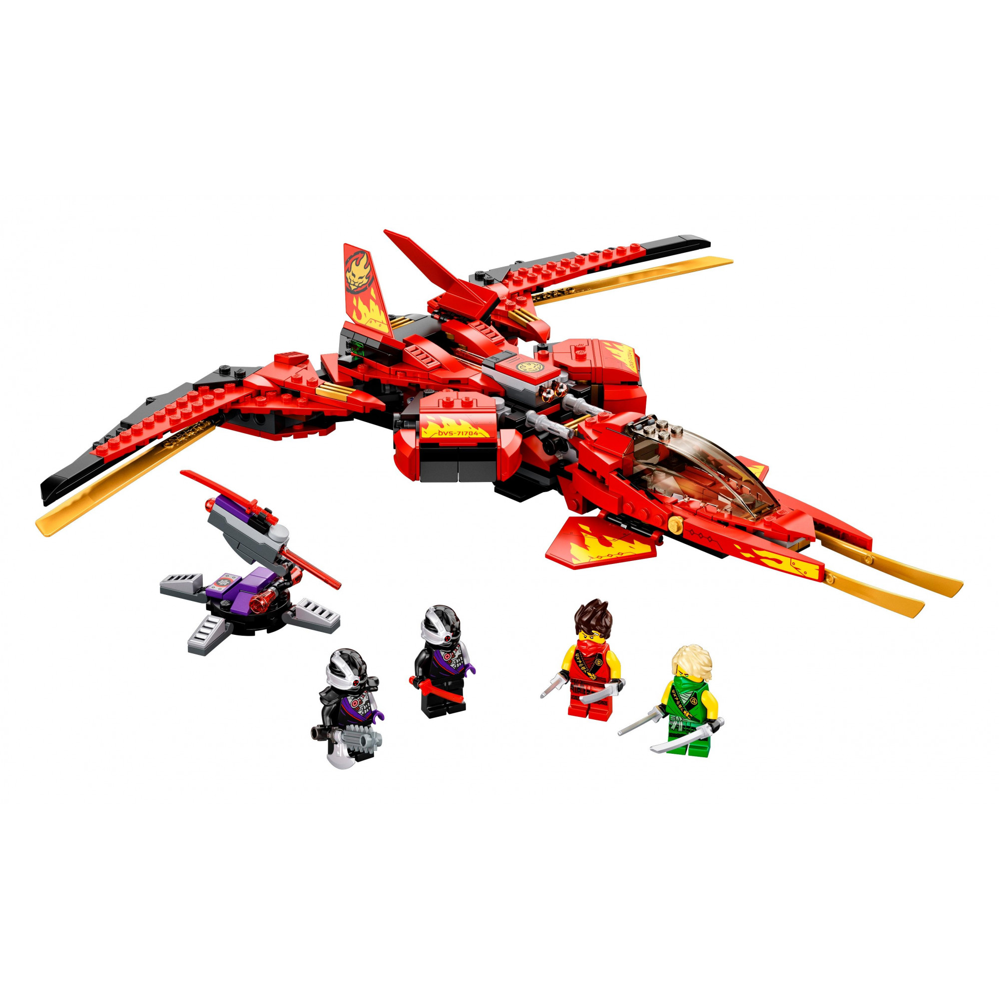 LEGO Ninjago Истребитель Кая 513 деталей (71704) - зображення 1