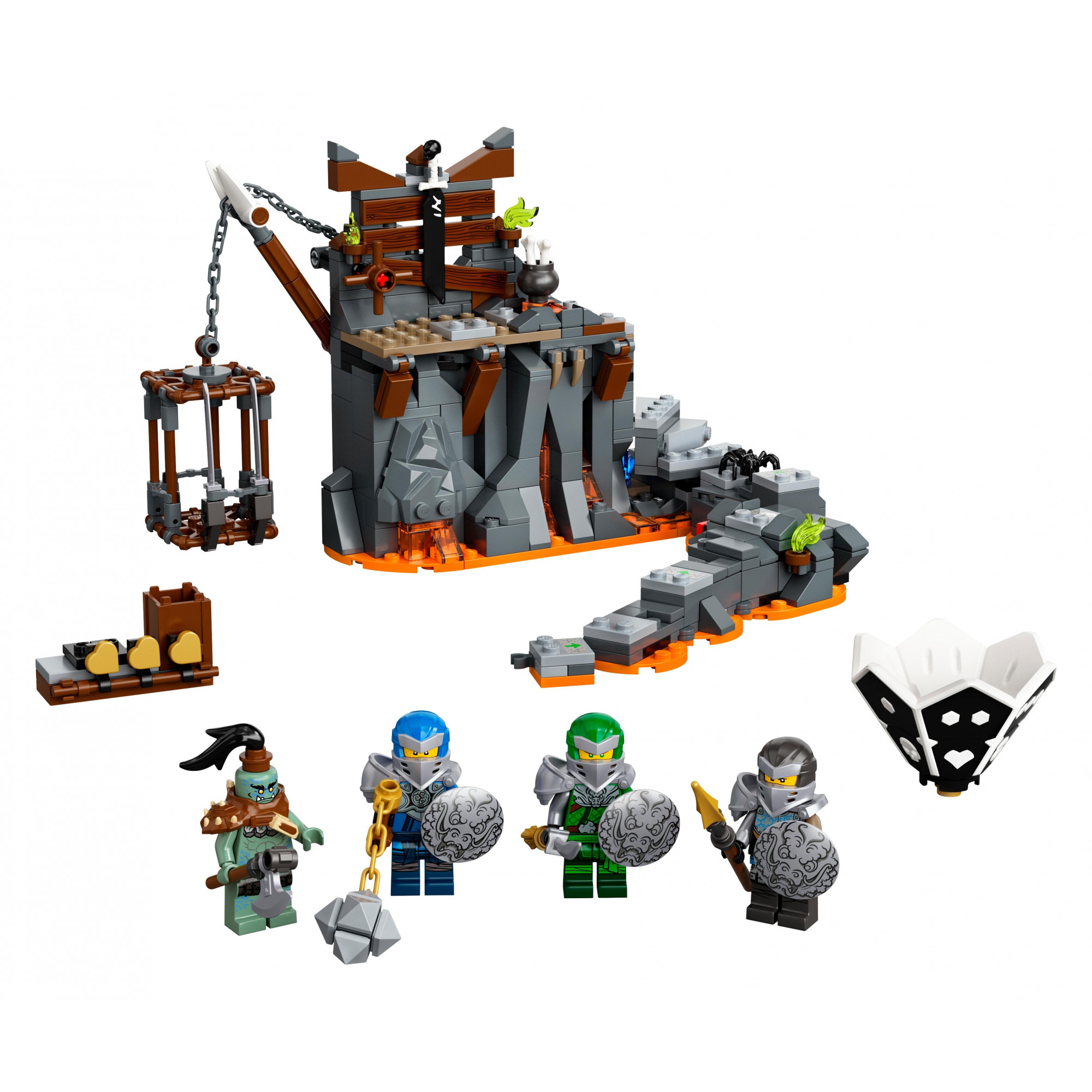 LEGO Ninjago Путешествие в Подземелье черепа 401 деталь (71717) - зображення 1