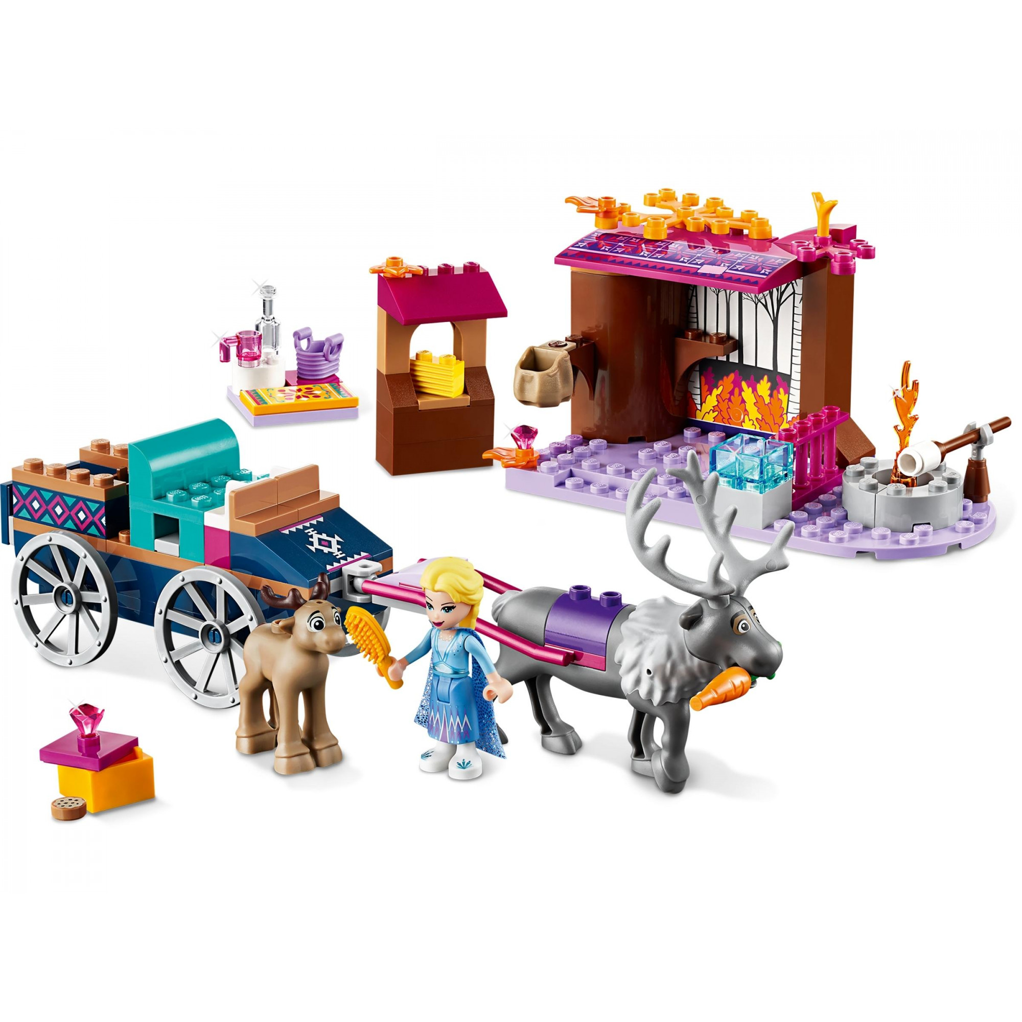 LEGO Disney Princess Дорожные приключения Эльзы (41166) - зображення 1