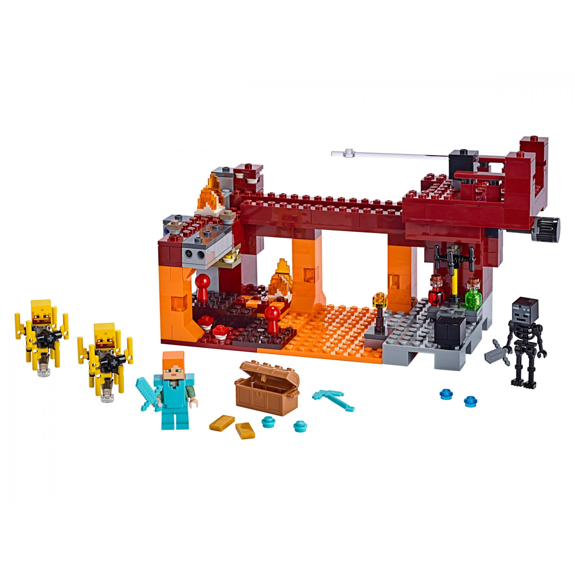 LEGO Minecraft Пылающий мост (21154) - зображення 1