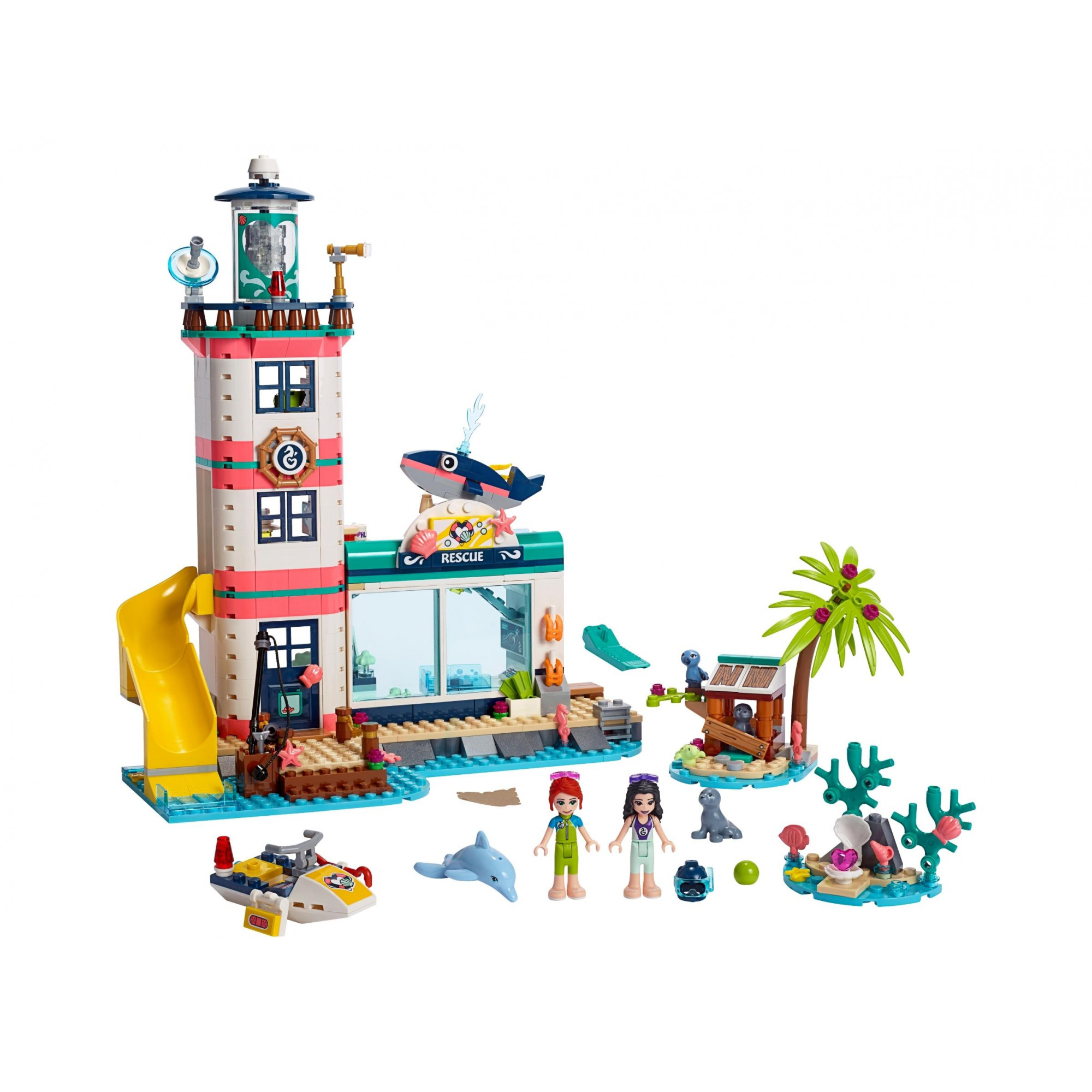 LEGO Friends Спасательный центр на маяке (41380) - зображення 1