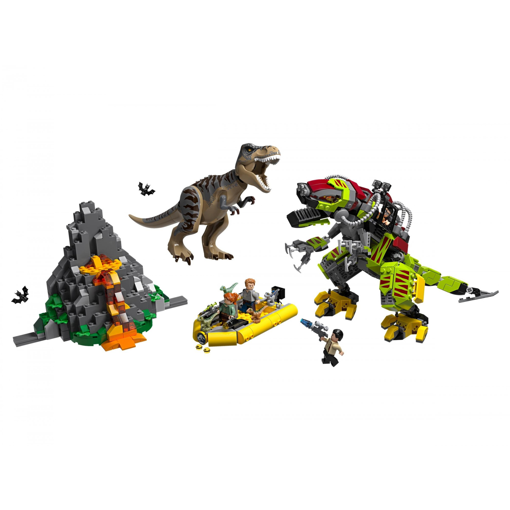 LEGO Jurassic World Бой тиранозавра против робота-динозавра (75938) - зображення 1