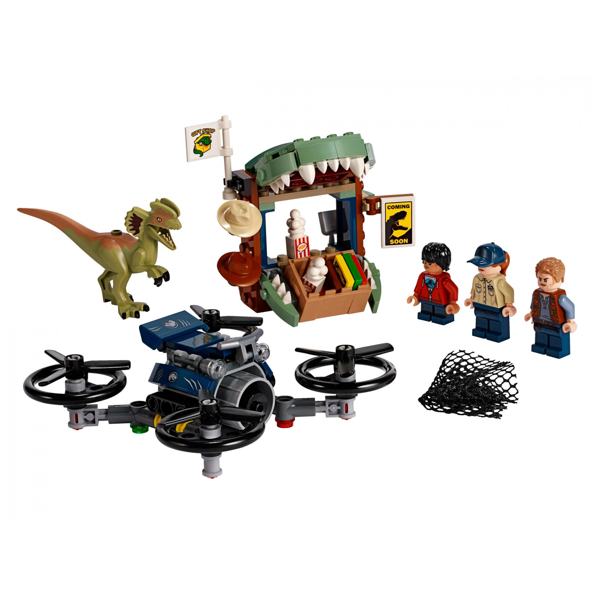 LEGO Jurassic World Дилофозавр на воле (75934) - зображення 1