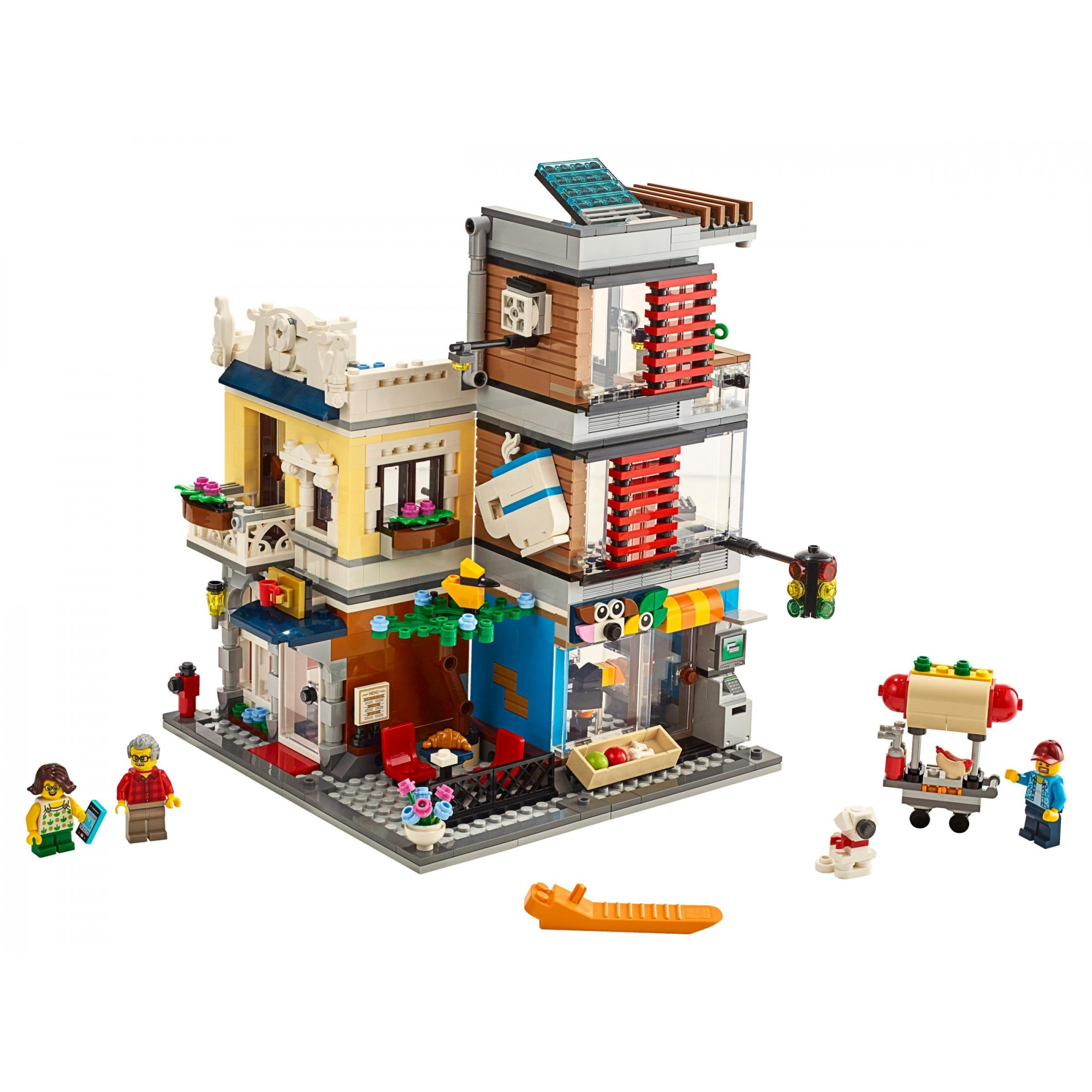 LEGO Creator Зоомагазин и кафе в центре города (31097) - зображення 1