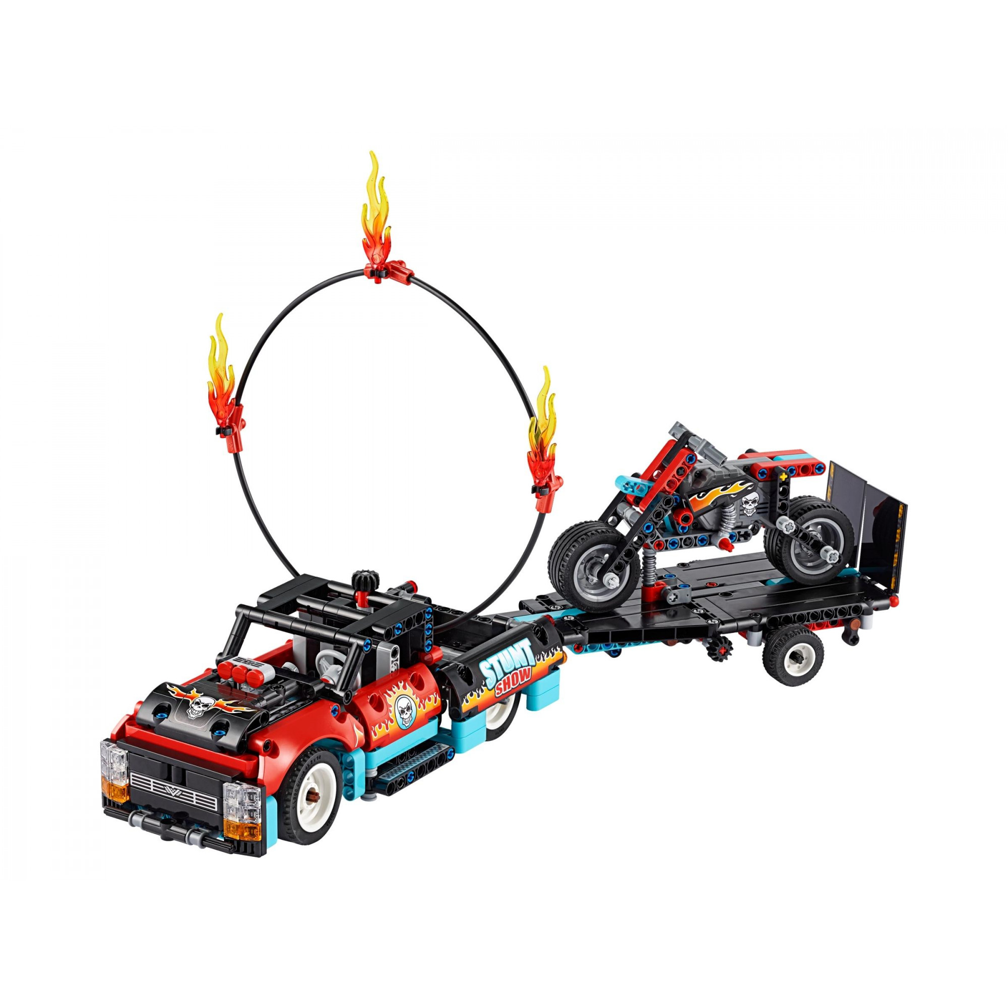 LEGO Technic Шоу трюков на грузовиках и мотоциклах 2 в 1 (42106) - зображення 1