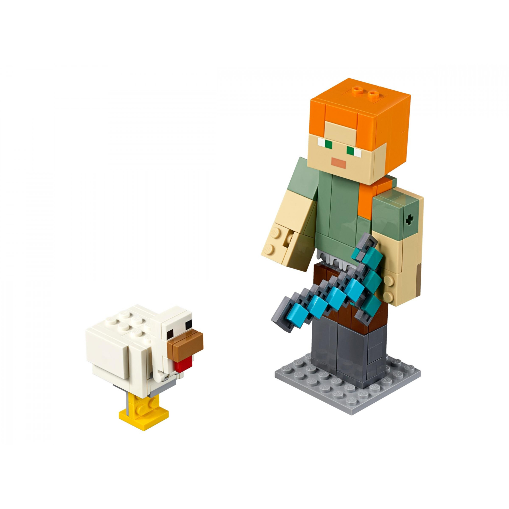 LEGO Minecraft Алекс с цыпленком (21149) - зображення 1