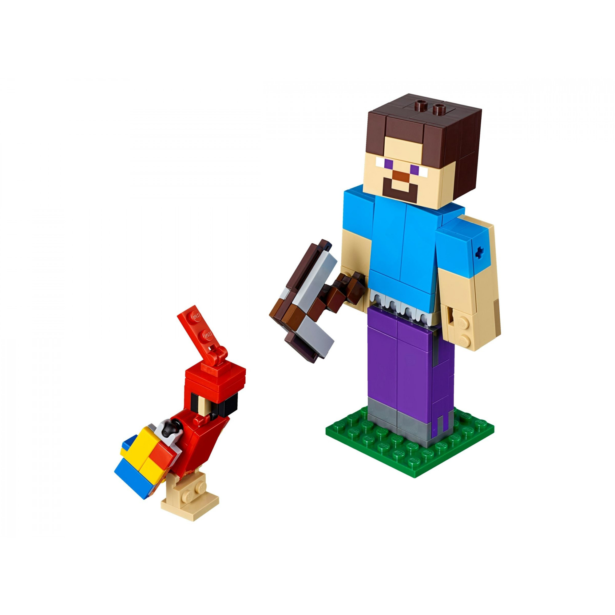 LEGO Minecraft Стив с попугаем (21148) - зображення 1