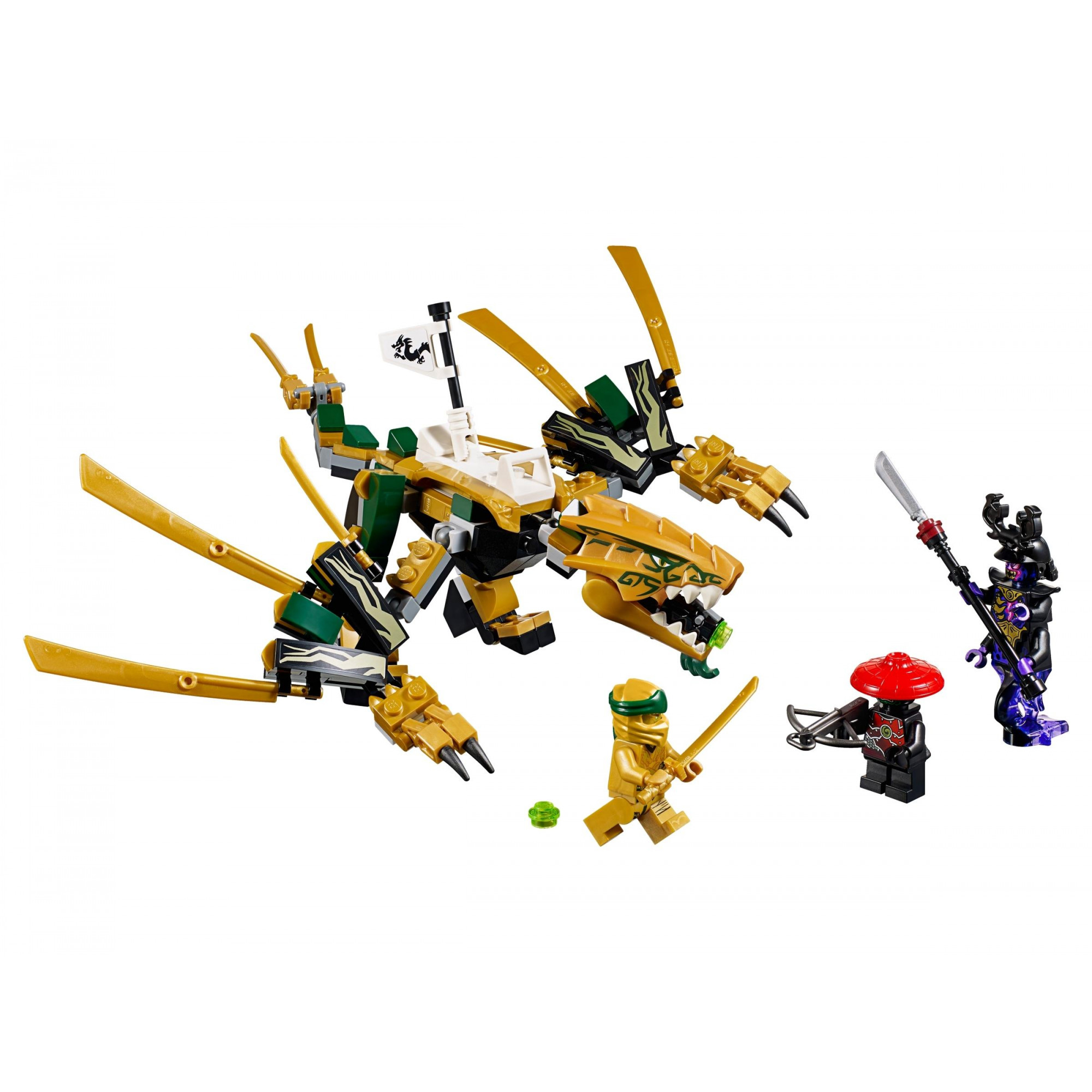 LEGO Ninjago Золотой дракон (70666) - зображення 1
