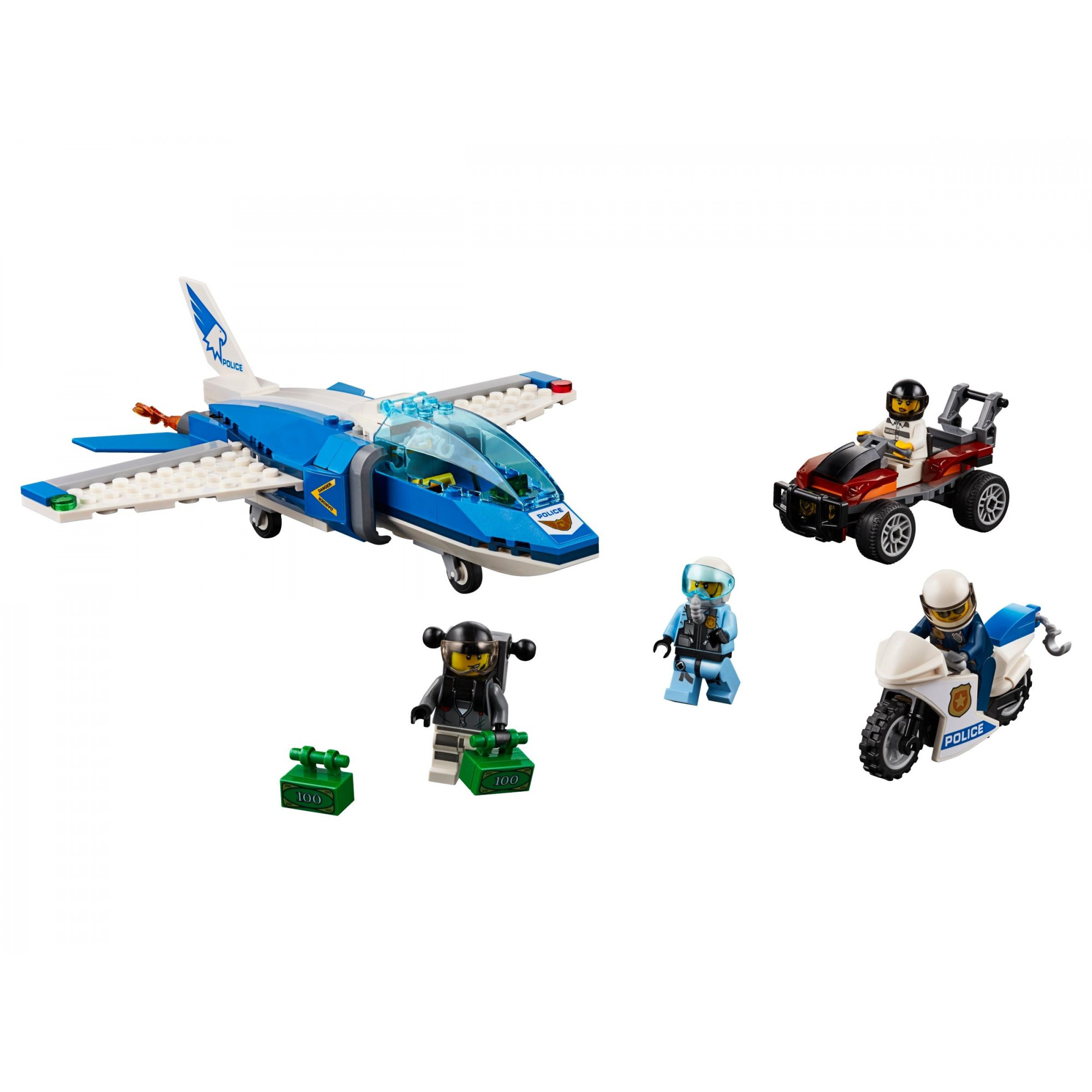 LEGO City Воздушная полиция Арест с парашютом (60208) - зображення 1