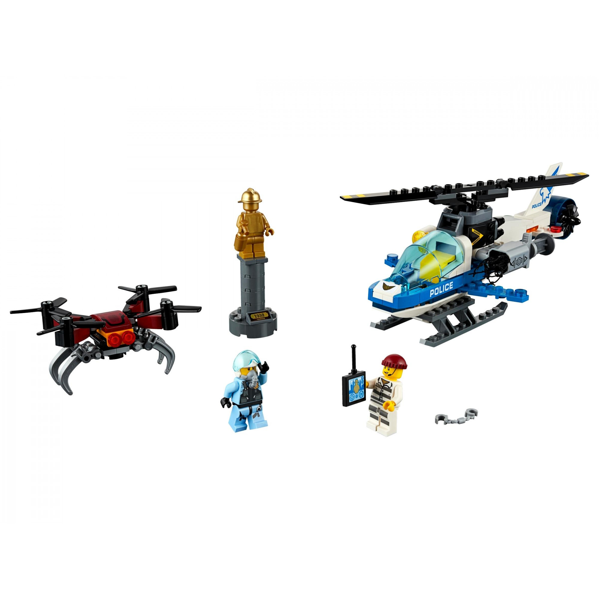 LEGO City Воздушная полиция Преследование с дроном (60207) - зображення 1
