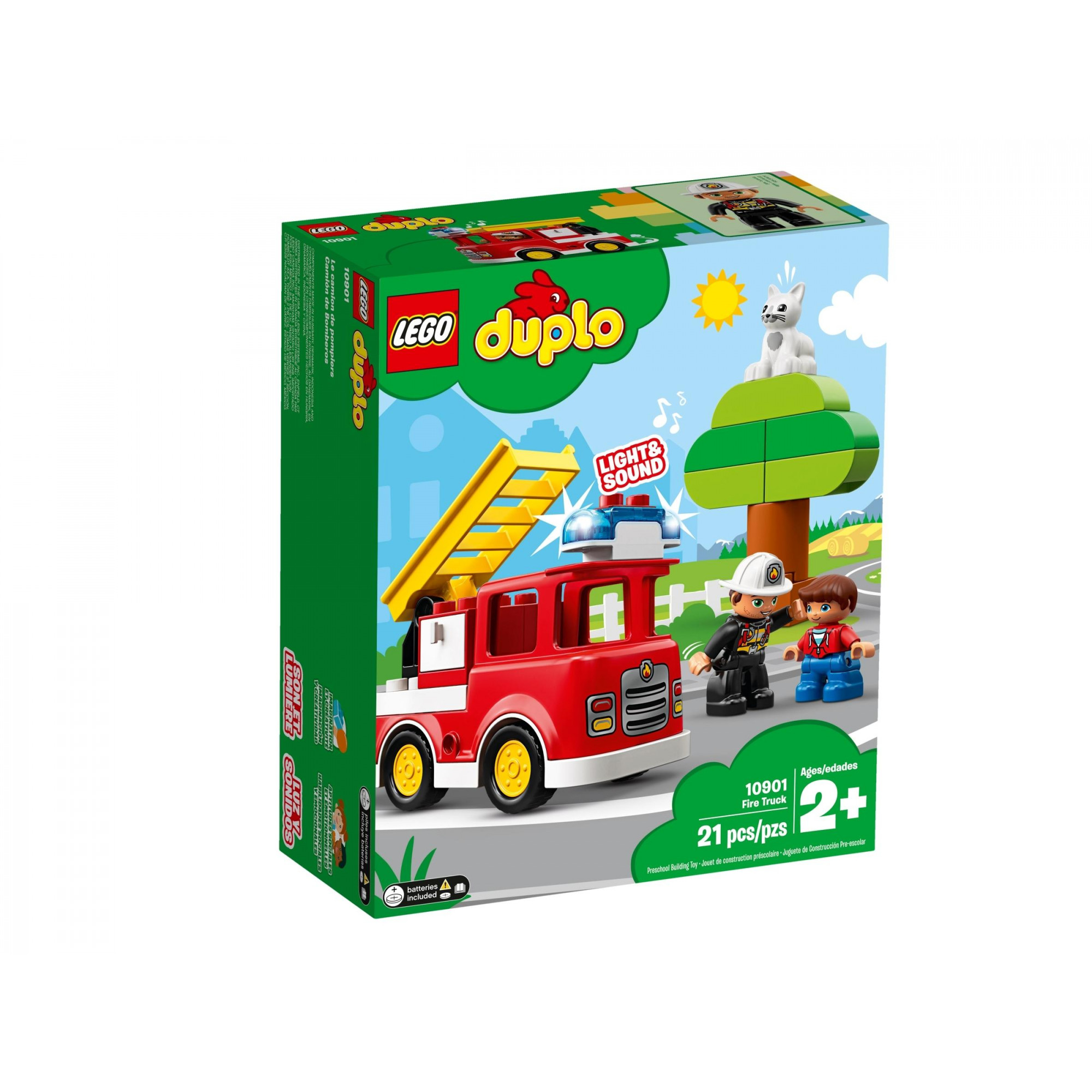 LEGO DUPLO Пожарная машина (10901) купить в интернет-магазине: цены на  блочный конструктор DUPLO Пожарная машина (10901) - отзывы и обзоры, фото и  характеристики. Сравнить предложения в Украине: Киев, Харьков, Одесса,  Днепр на