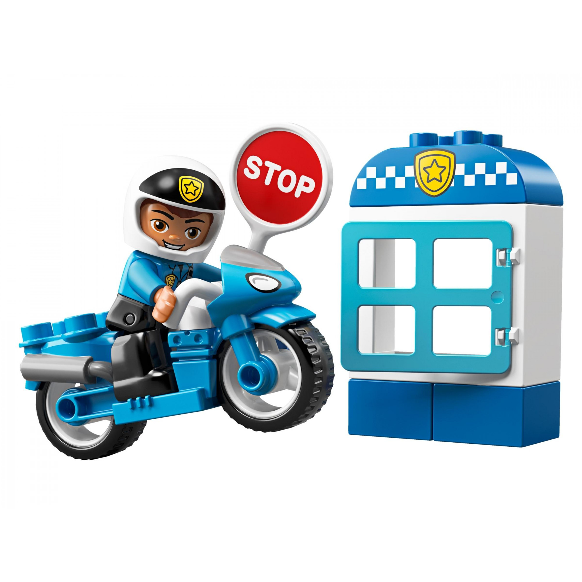 LEGO DUPLO Полицейский мотоцикл (10900) - зображення 1