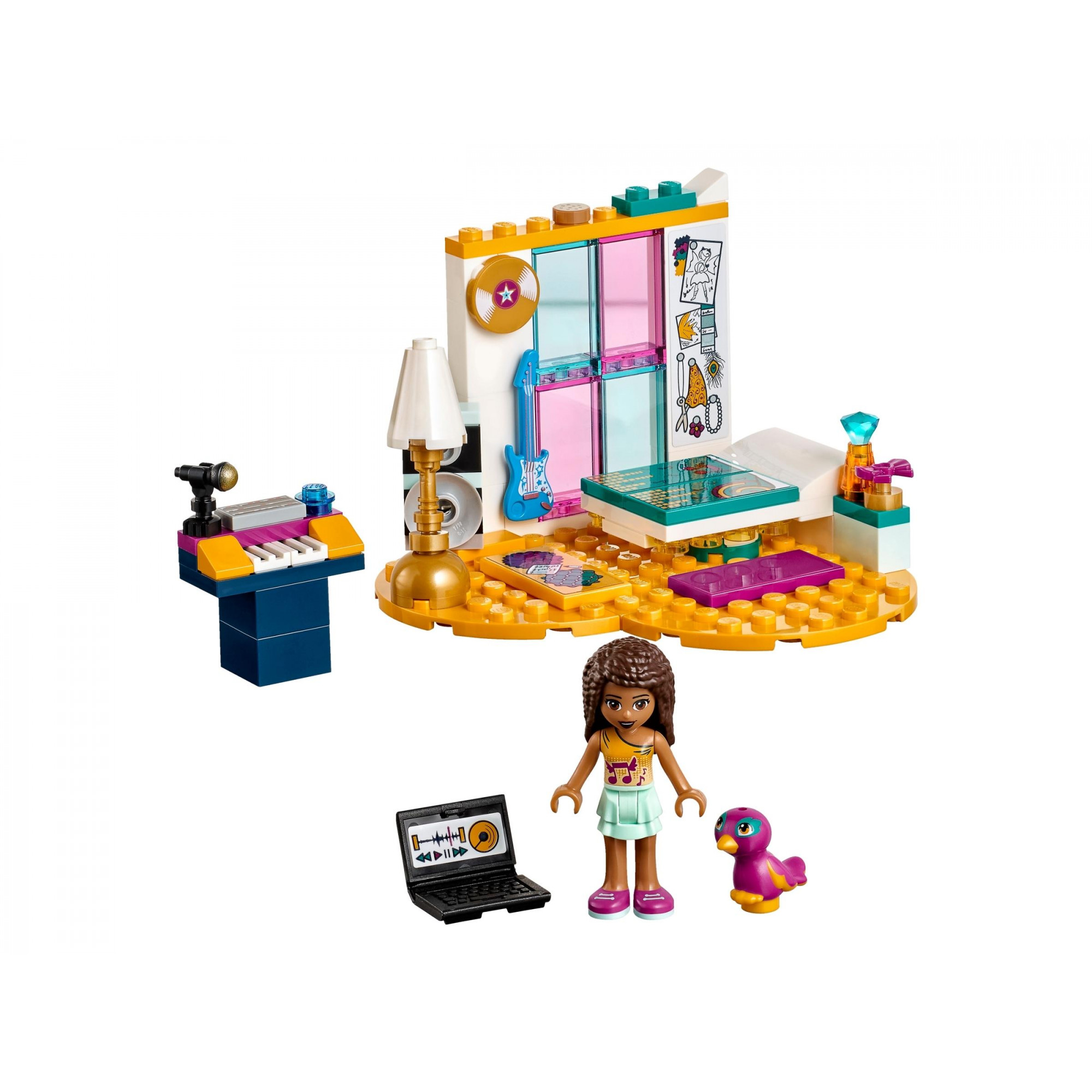 LEGO Friends Комната Андреа 85 деталей (41341) купить в интернет-магазине:  цены на блочный конструктор Friends Комната Андреа 85 деталей (41341) -  отзывы и обзоры, фото и характеристики. Сравнить предложения в Украине:  Киев,