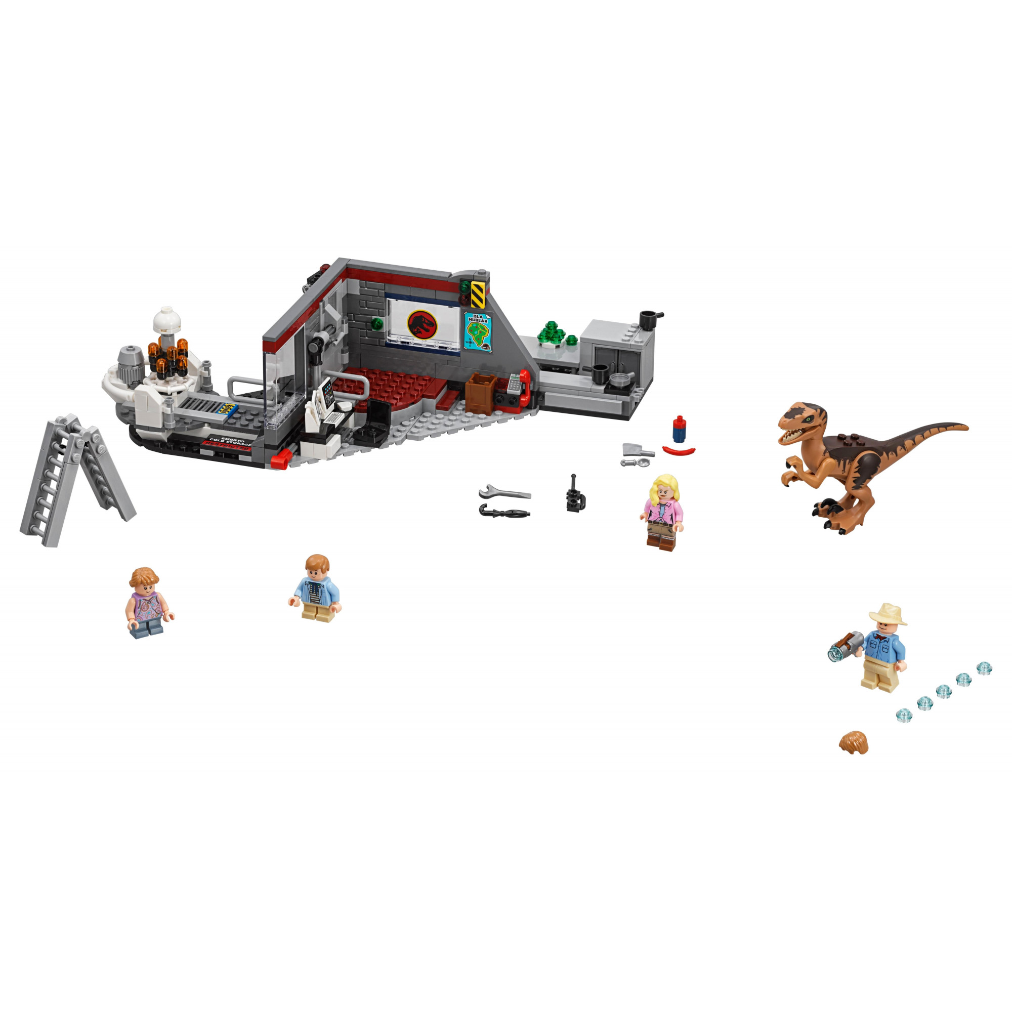 LEGO Jurassic World Охота на рапторов в Парке Юрского Периода (75932) - зображення 1