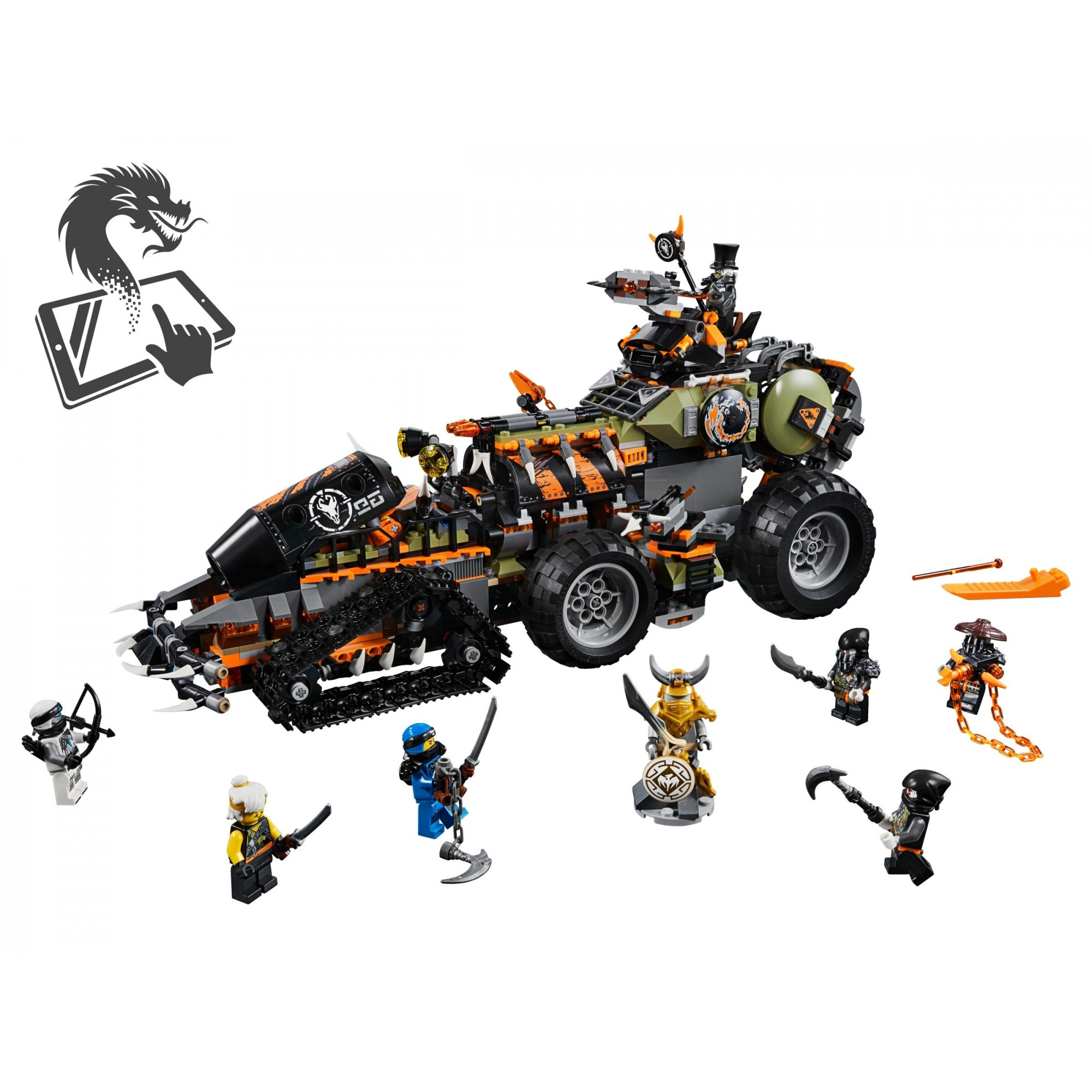 LEGO NINJAGO Стремительный странник (70654) - зображення 1