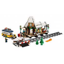 LEGO Creator Сельская железнодорожная станция зимой (10259)