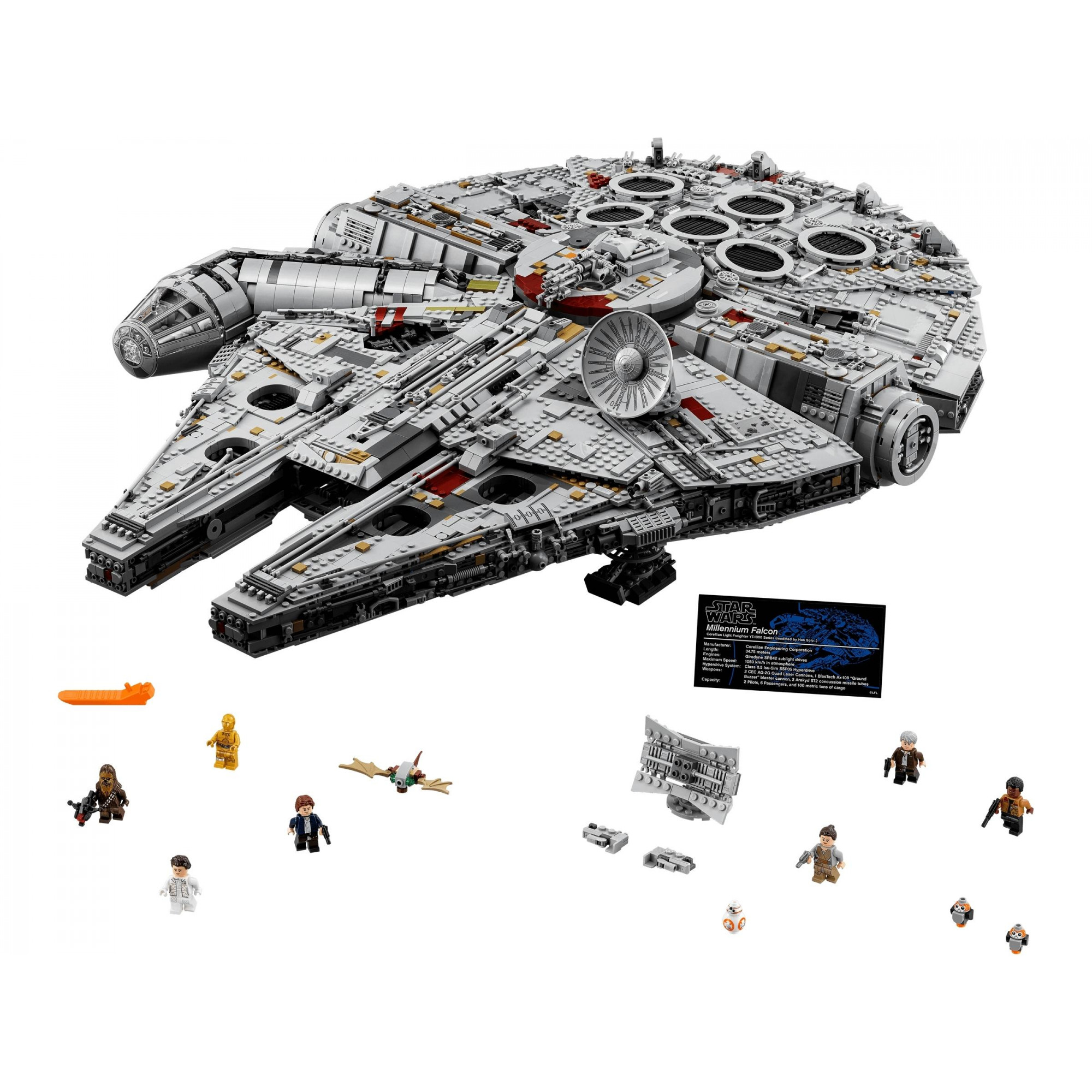 LEGO Star Wars Сокол Тысячелетия (75192) - зображення 1