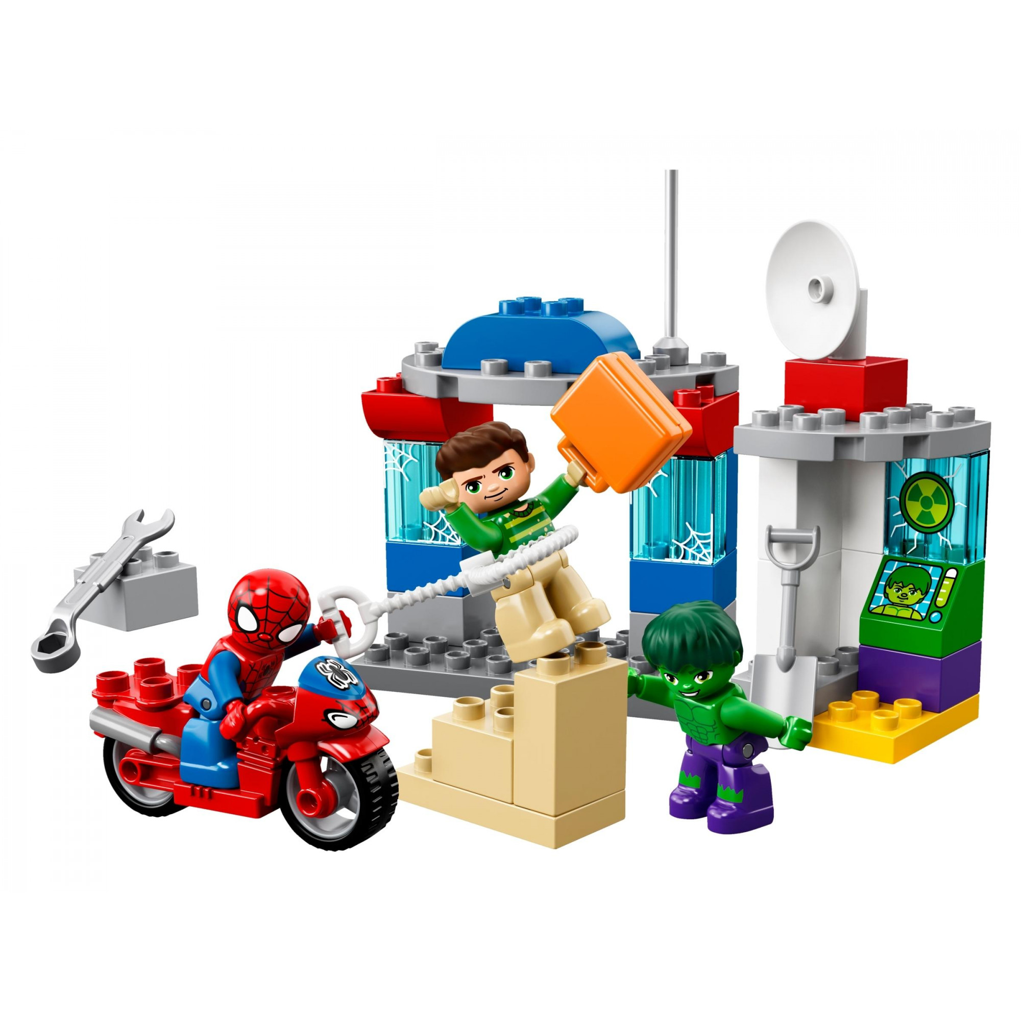 LEGO DUPLO Super Heroes Приключения Человека-паука и Халка (10876) - зображення 1