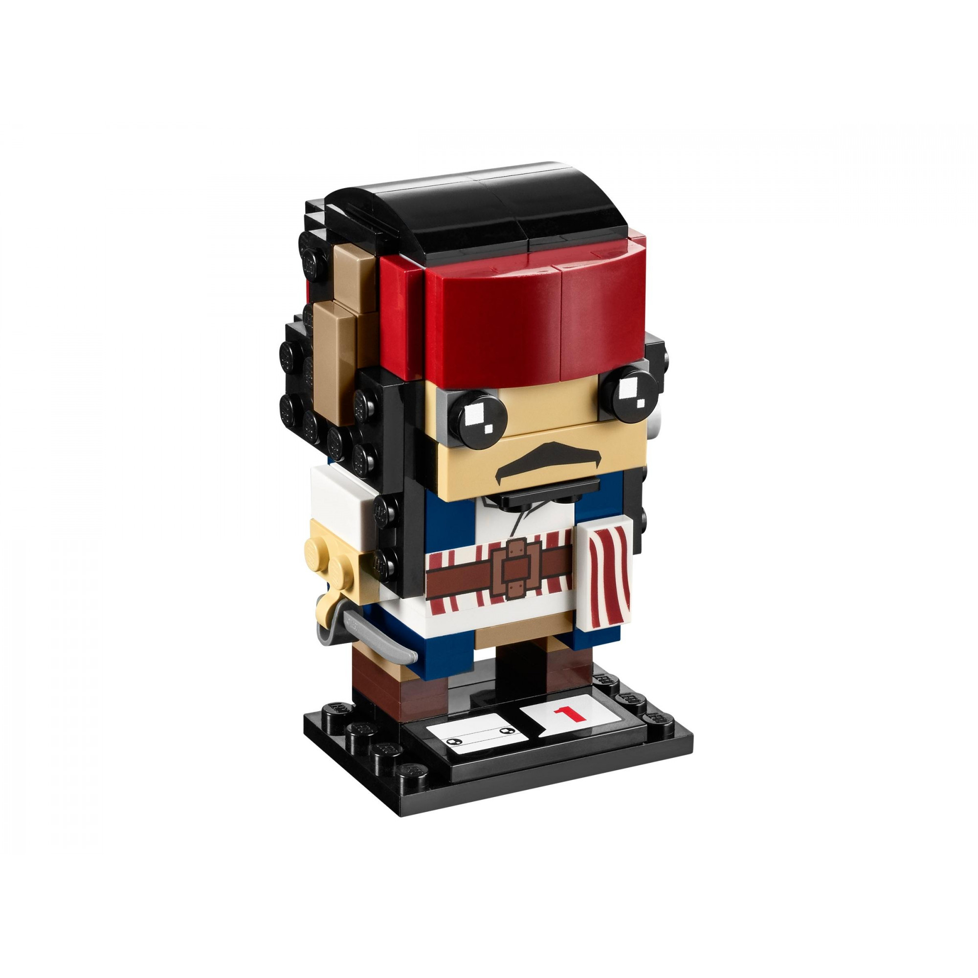 LEGO Brickheadz Капитан Джек Воробей (41593) - зображення 1