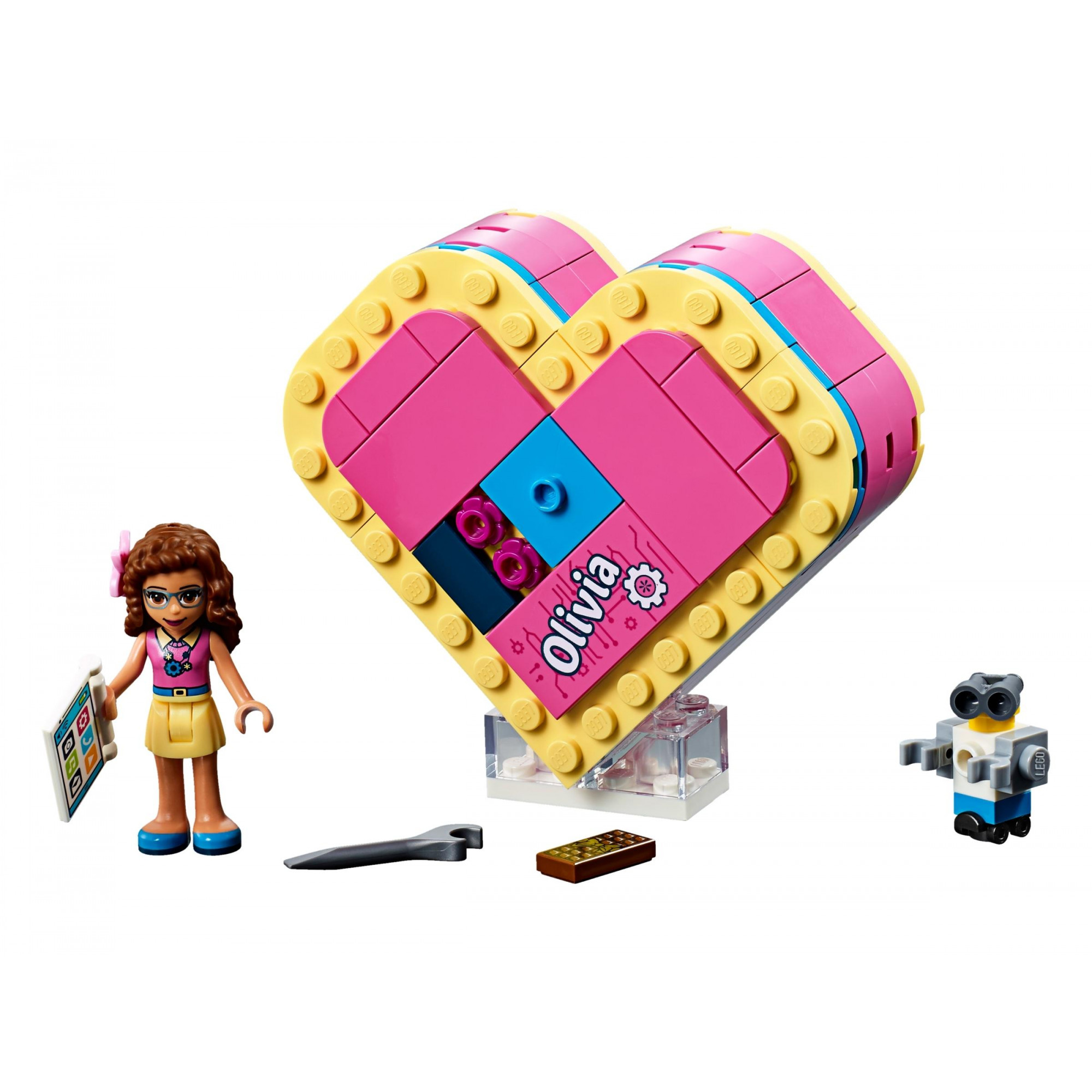 LEGO Friends Шкатулка-сердечко Оливии (41357) - зображення 1