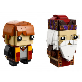 LEGO Brick Headz Рон Уизли и Альбус Дамблдор (41621)