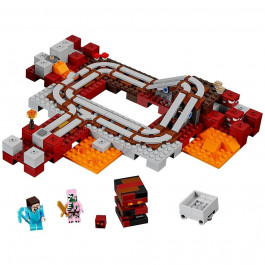 LEGO Minecraft Подземная железная дорога (21130)