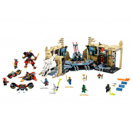 LEGO Ninjago Хаос в пещере самураев (70596)
